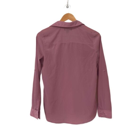 Lavender Women's Button-Up Top - Picture 2 of 3